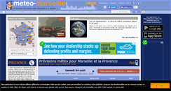 Desktop Screenshot of meteo-marseille.com